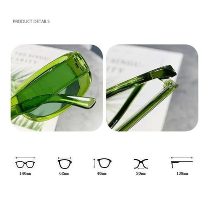Women's Sunglasses Retro Rectangular UV400 & Anti-Glare
