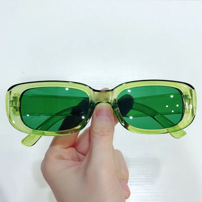 Women's Sunglasses Retro Rectangular UV400 & Anti-Glare