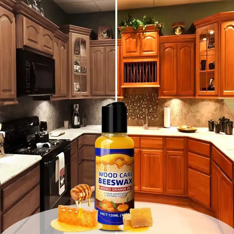 Wood Furniture Balm Beeswax & Orange Oil Two Pack