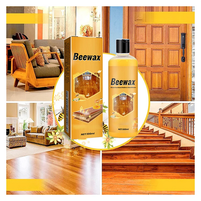 Wood Polish Natural Beeswax With Polishing Sponge
