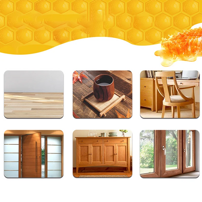 Wood Polish Natural Beeswax With Polishing Sponge