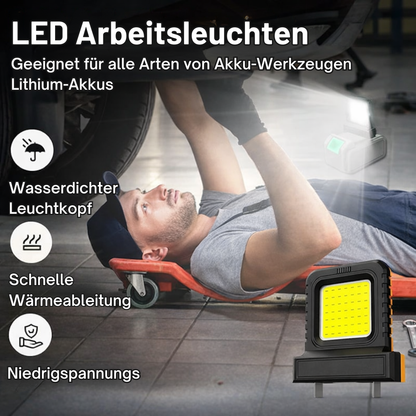 Work Lamp Tool Battery Compatible High-Output LED