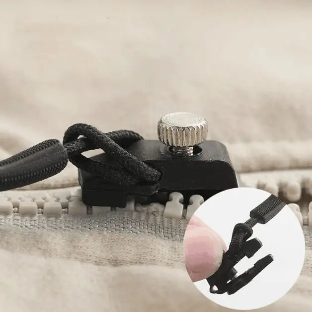 Zipper Pulls Tool-Free Clip-On Universal Fit Set of 12