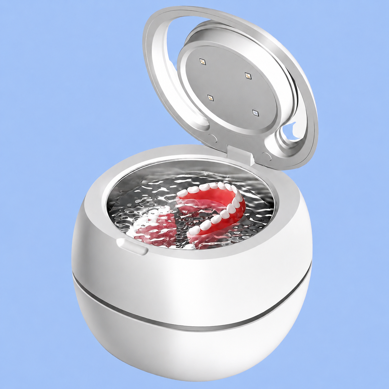 Advanced Ultrasonic Cleaner for Dentures with Vibration Wave Technology
