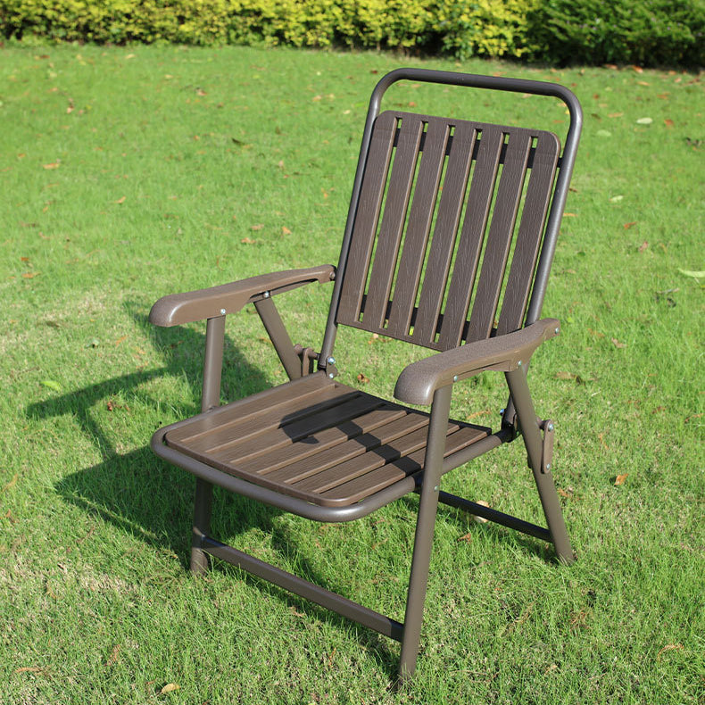 Portable Outdoor Chair with Sturdy Frame and Comfort Footrest