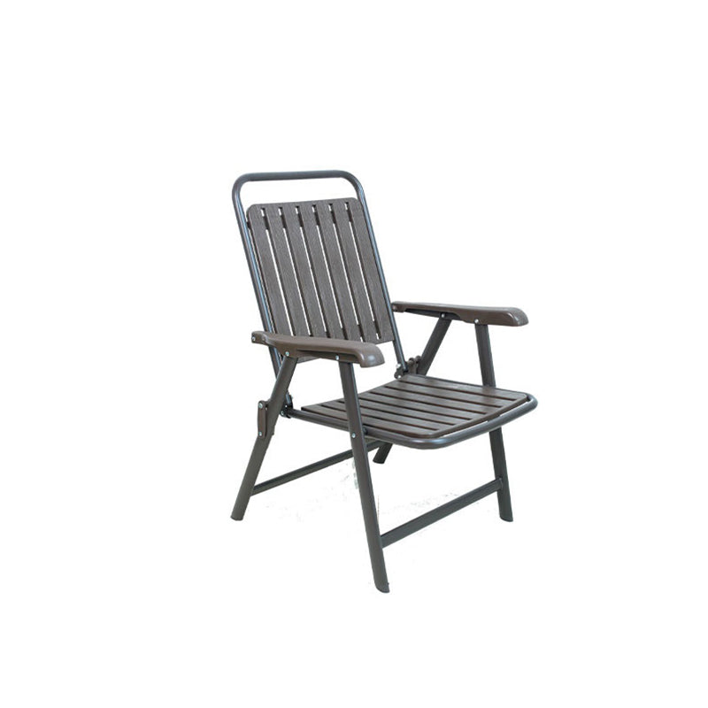 Portable Outdoor Chair with Sturdy Frame and Comfort Footrest