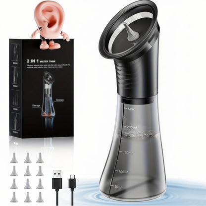 Gentle Ear Care System with Adjustable Water Pressure