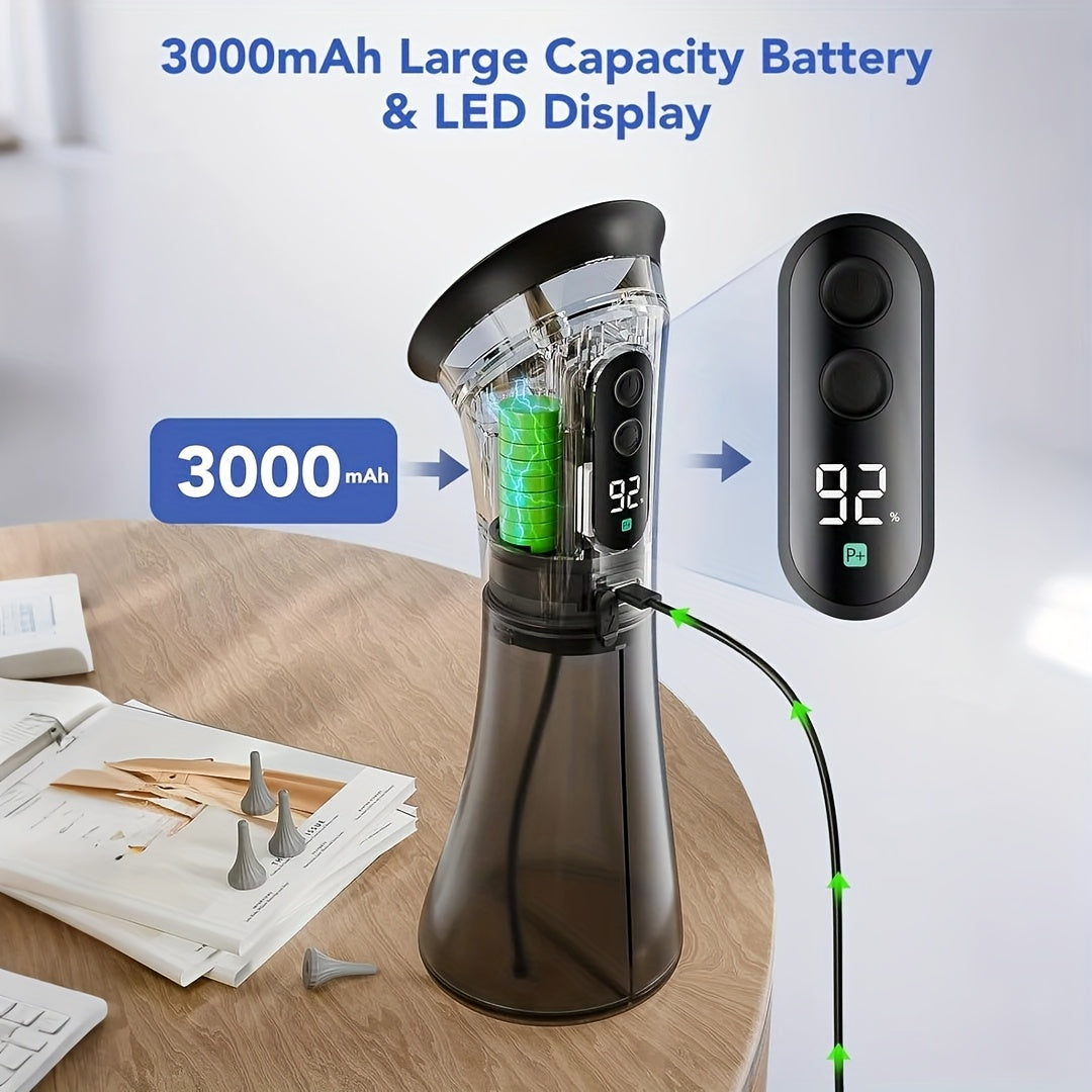 Gentle Ear Care System with Adjustable Water Pressure