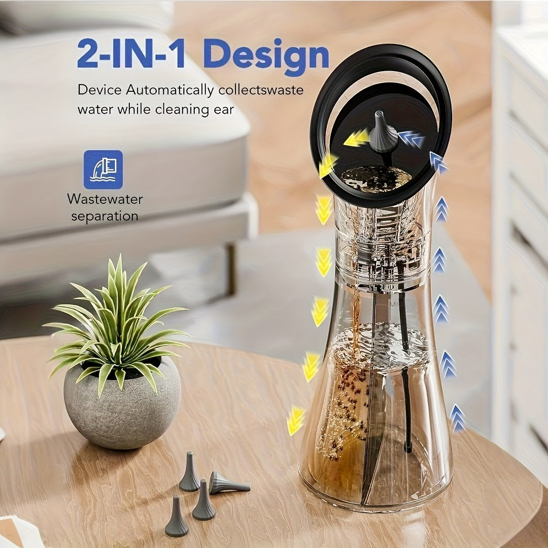 Gentle Ear Care System with Adjustable Water Pressure