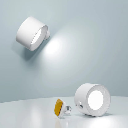 Adjustable Magnetic Wall Light with 360° Rotation and Long Battery Life