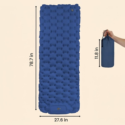 NimbusLite Air Mattress with Built-In Inflation System