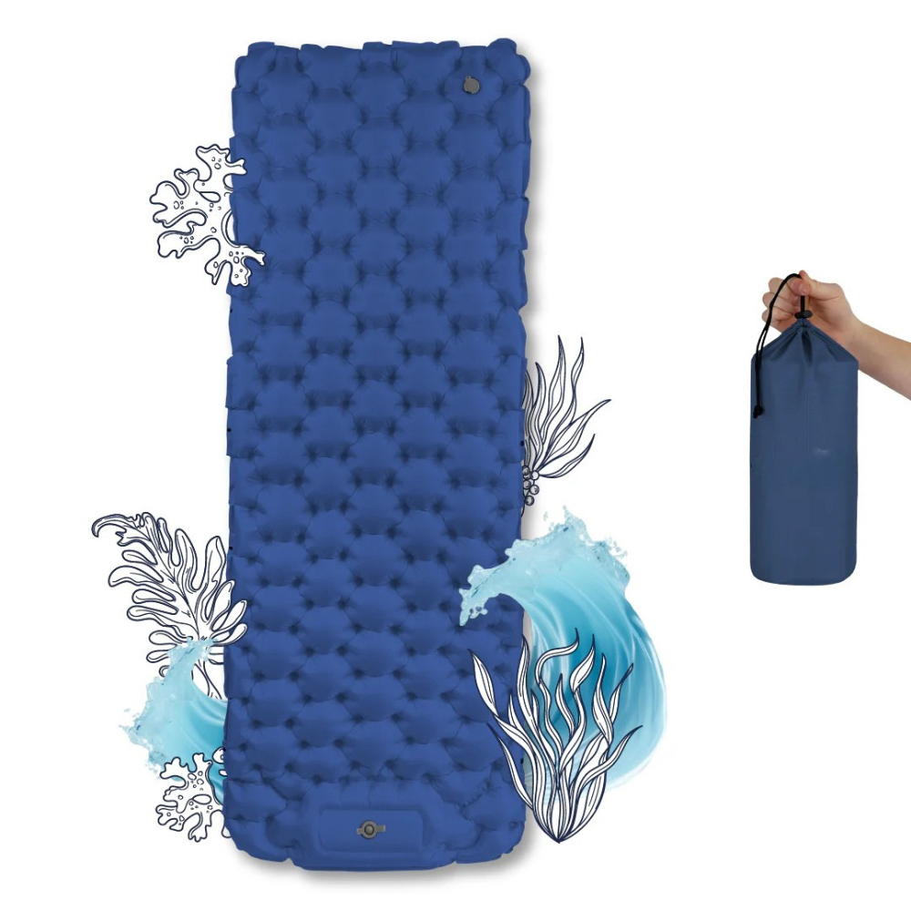 NimbusLite Air Mattress with Built-In Inflation System