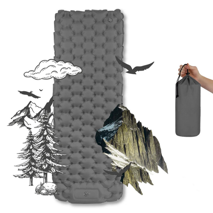 NimbusLite Air Mattress with Built-In Inflation System