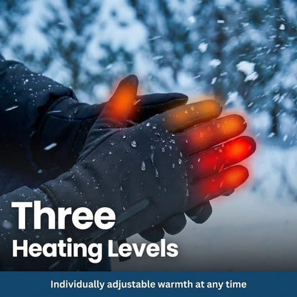 Rechargeable Thermal Gloves with 3 Heat Settings for Winter