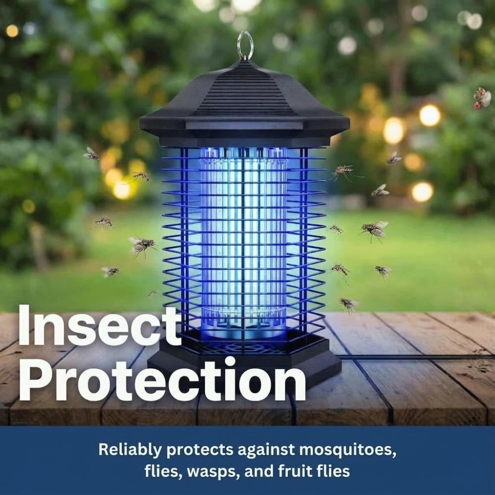 Eco-Friendly Bug Zapper - Safe Indoor and Outdoor Insect Control