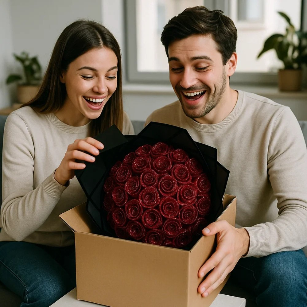 Eternal Bloom Preserved Rose Arrangement