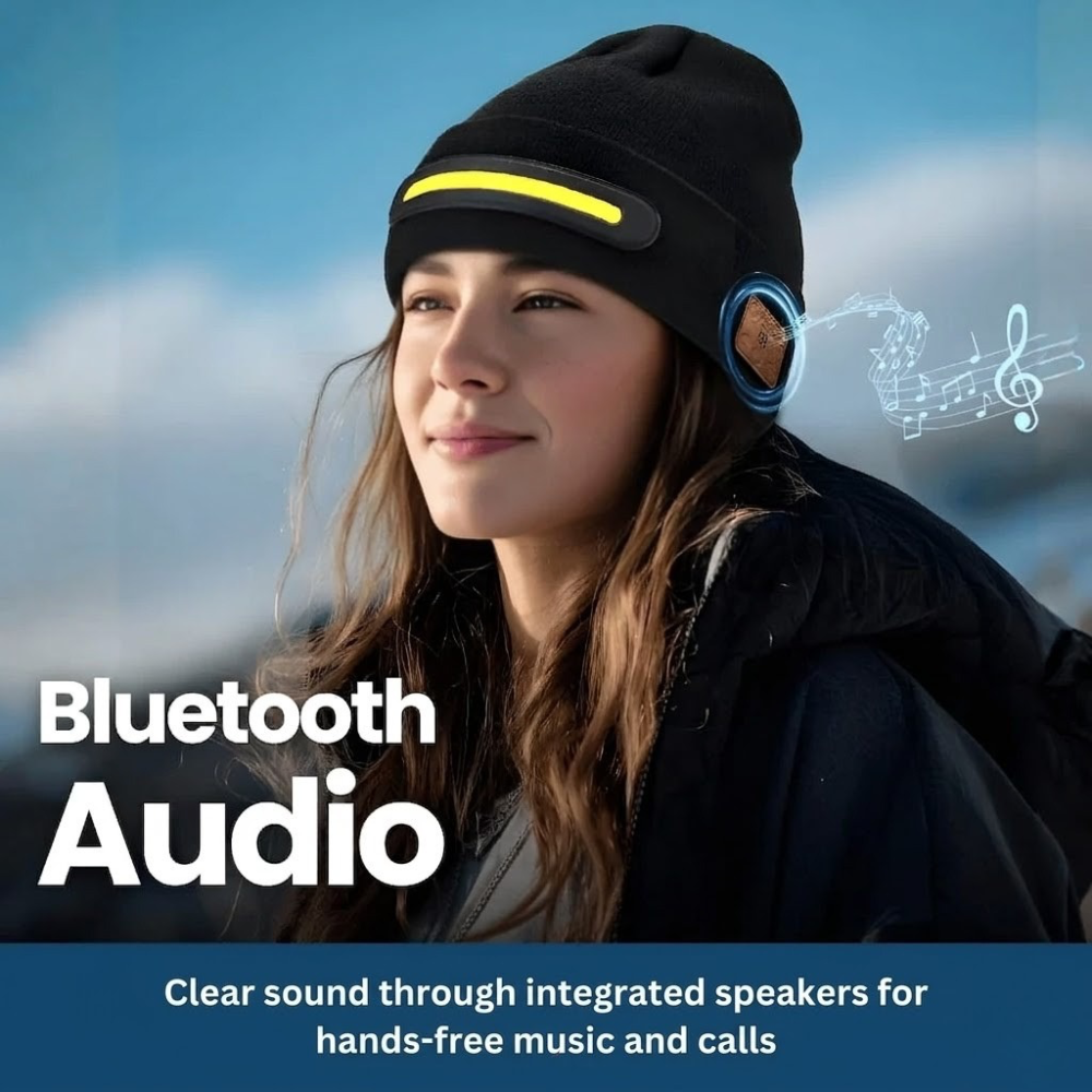 LumiBeanie Wireless Music & Light Hat