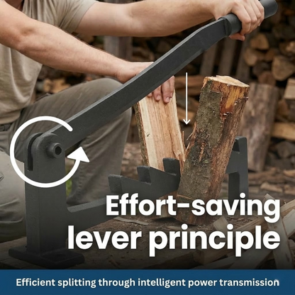 SmartWood Pro Manual Firewood Splitter for Wall Mounting