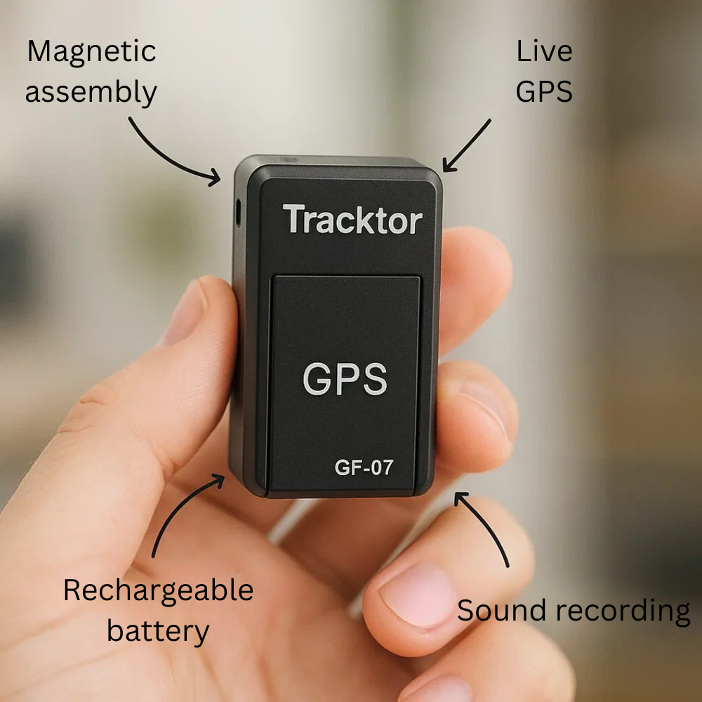 Guardian Mini GPS Locator with Sound and Magnetic Mount