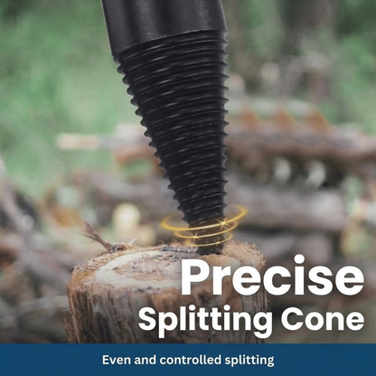 SwiftWood Pro Firewood Drill Bit Set – Effortless Splitting