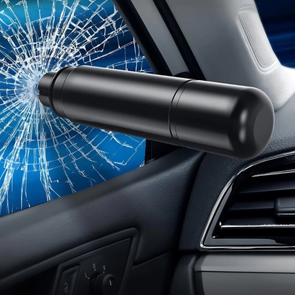 QuickEscape 2-in-1 Emergency Tool: Glass Breaker & Seat Belt Cutter