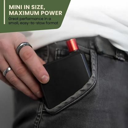 SwiftCharge Portable Air Pump with LCD and USB-C Recharge