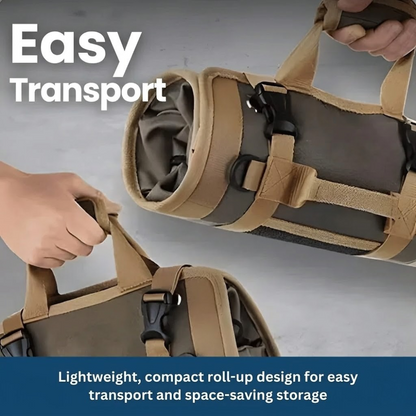 Ultimate Tool Organizer - Compact Roll-Up Tool Bag