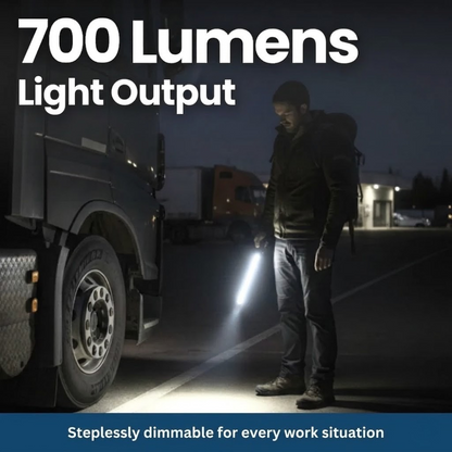 Versatile Magnetic LED Work Light - Rechargeable with Adjustable Brightness