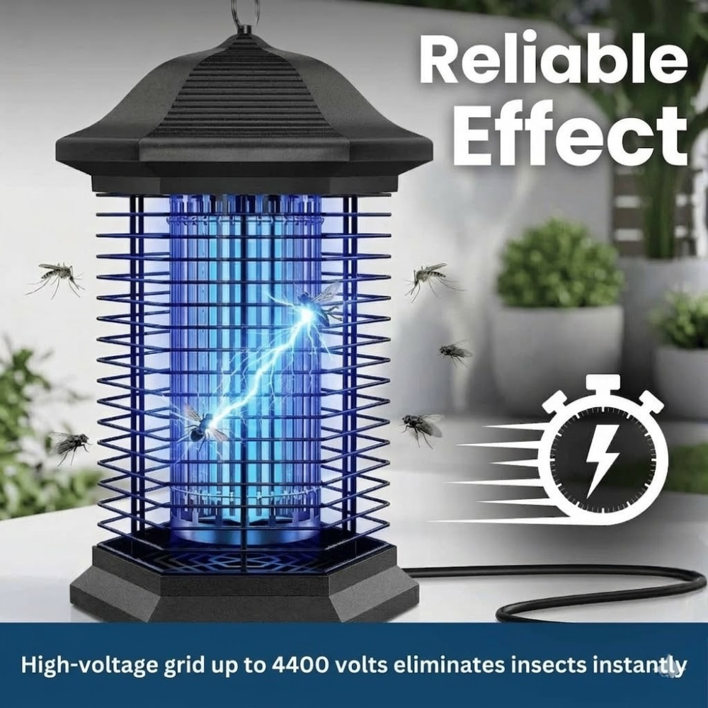 Eco-Friendly Bug Zapper - Safe Indoor and Outdoor Insect Control