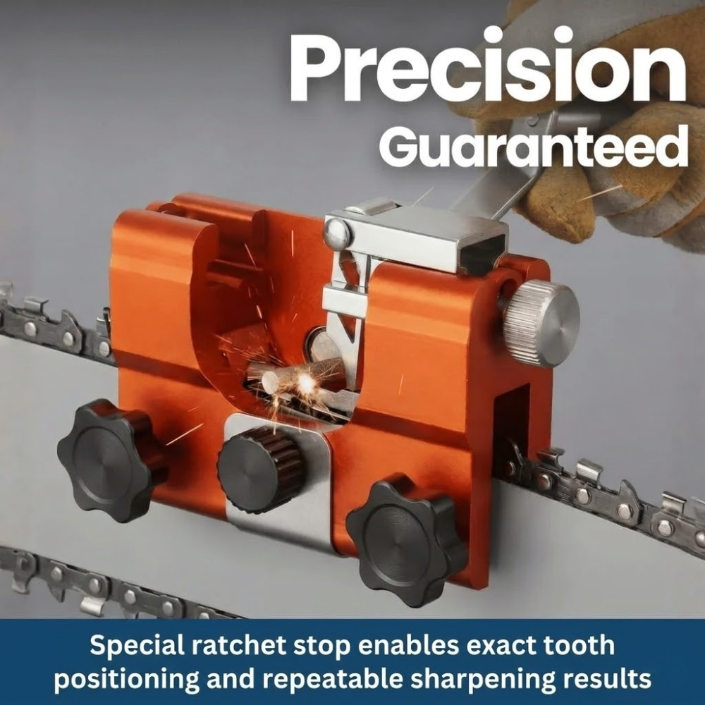 QuickEdge Portable Chainsaw Sharpener - Durable Design