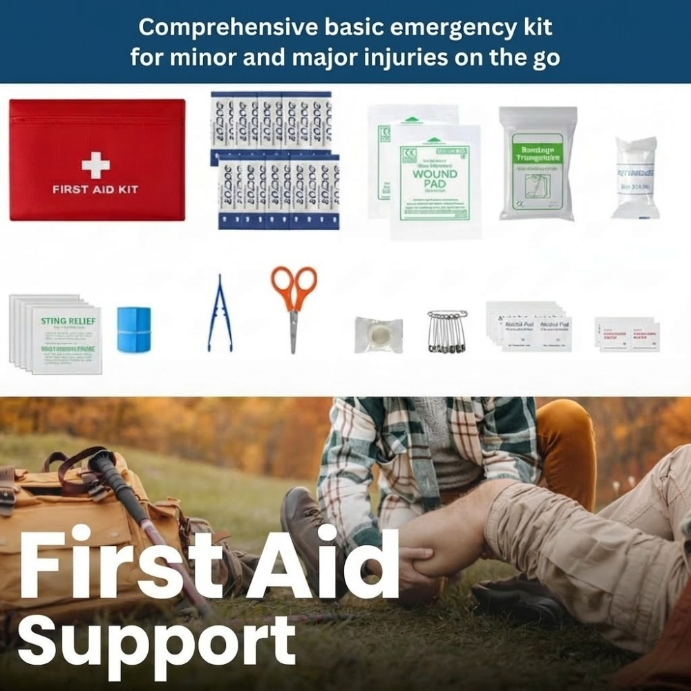 All-Weather Survival Gear Set for Outdoor Adventures