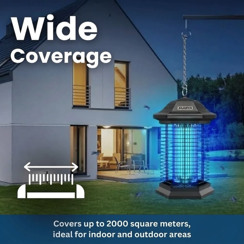 Eco-Friendly Bug Zapper - Safe Indoor and Outdoor Insect Control