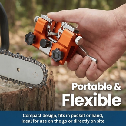 QuickEdge Portable Chainsaw Sharpener - Durable Design