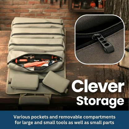 Ultimate Tool Organizer - Compact Roll-Up Tool Bag