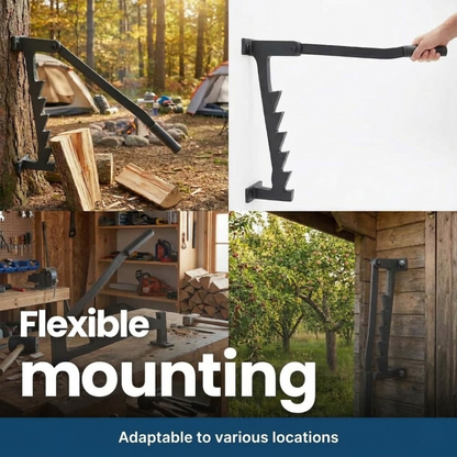 SmartWood Pro Manual Firewood Splitter for Wall Mounting