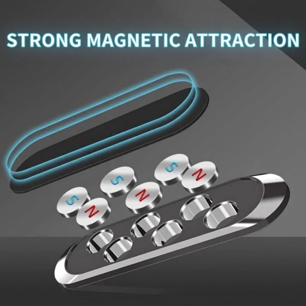 Adhesive Phone Mount with Magnetic Grip