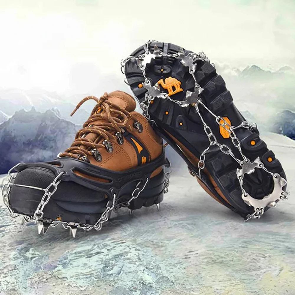 IceGuard Pro Traction Spikes for Safe Winter Walking