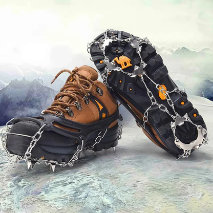 IceGuard Pro Traction Spikes for Safe Winter Walking