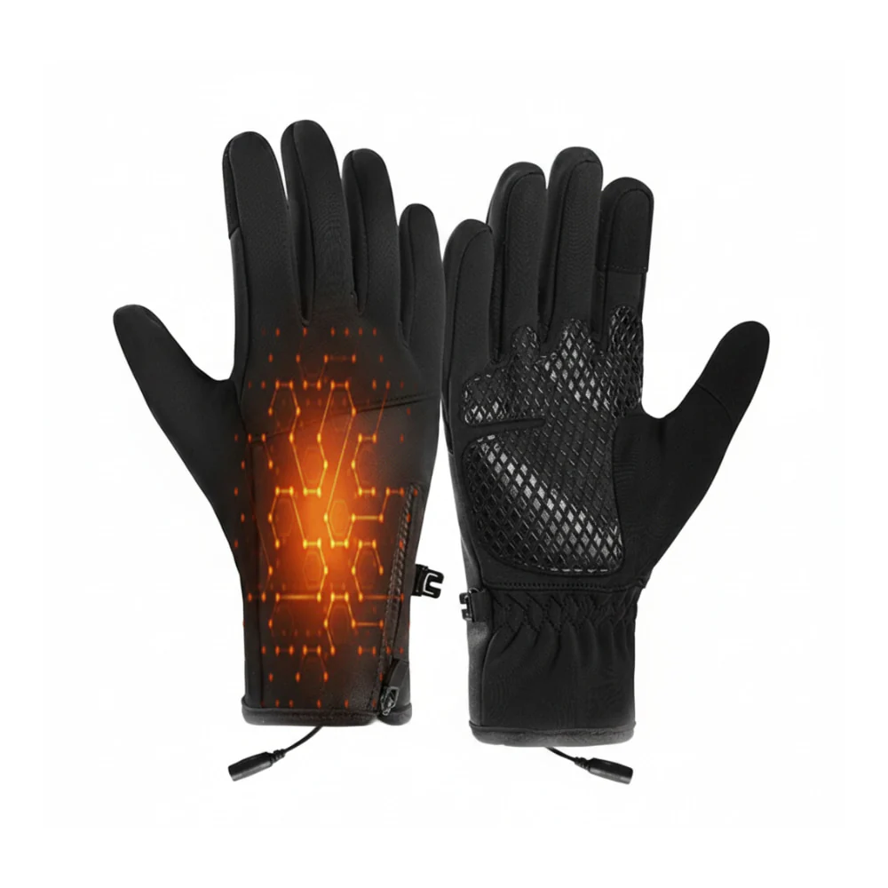 Rechargeable Thermal Gloves with 3 Heat Settings for Winter