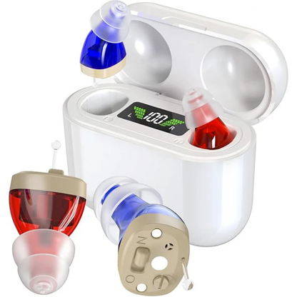 Discreet Rechargeable Hearing Aid for Enhanced Sound Clarity