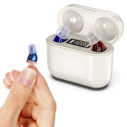 Discreet Rechargeable Hearing Aid for Enhanced Sound Clarity