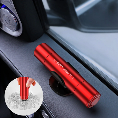 QuickEscape 2-in-1 Emergency Tool: Glass Breaker & Seat Belt Cutter