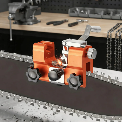QuickEdge Portable Chainsaw Sharpener - Durable Design