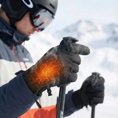 Rechargeable Thermal Gloves with 3 Heat Settings for Winter