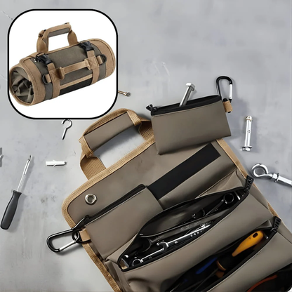 Ultimate Tool Organizer - Compact Roll-Up Tool Bag