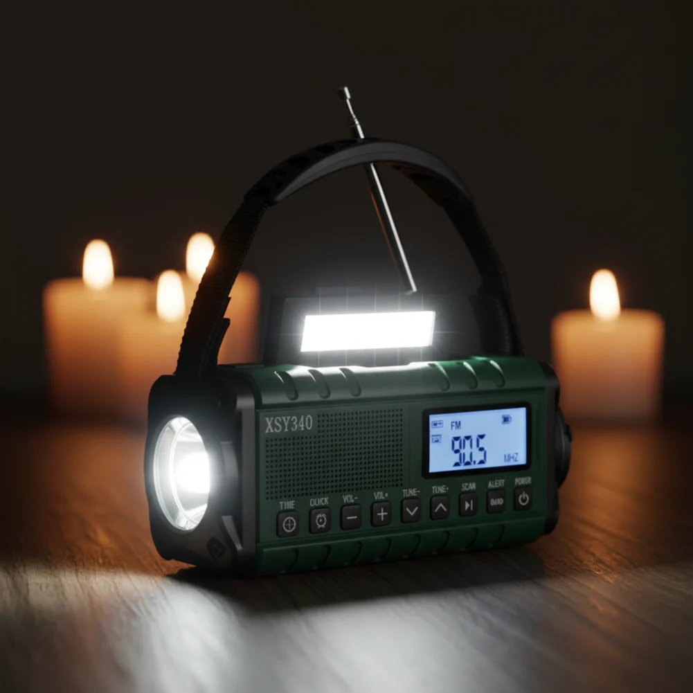 Survivor Pro Solar-Powered Emergency Radio