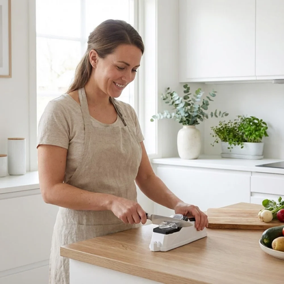EdgeMaster Pro Electric Knife Sharpener with One-Touch Functionality