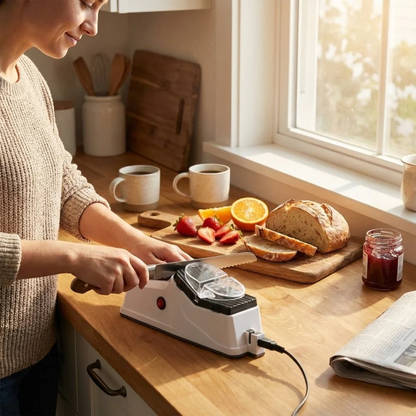 EdgeMaster Pro Electric Knife Sharpener with One-Touch Functionality