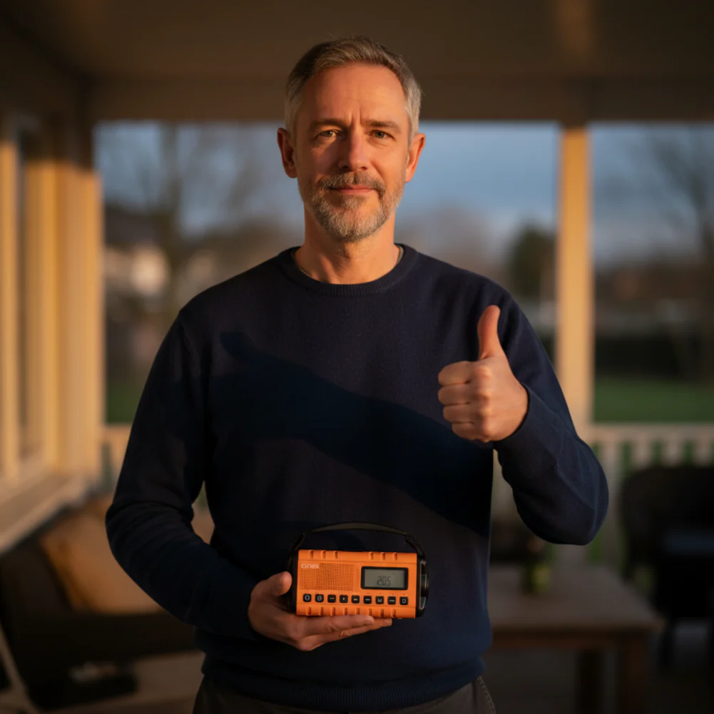 Survivor Pro Solar-Powered Emergency Radio