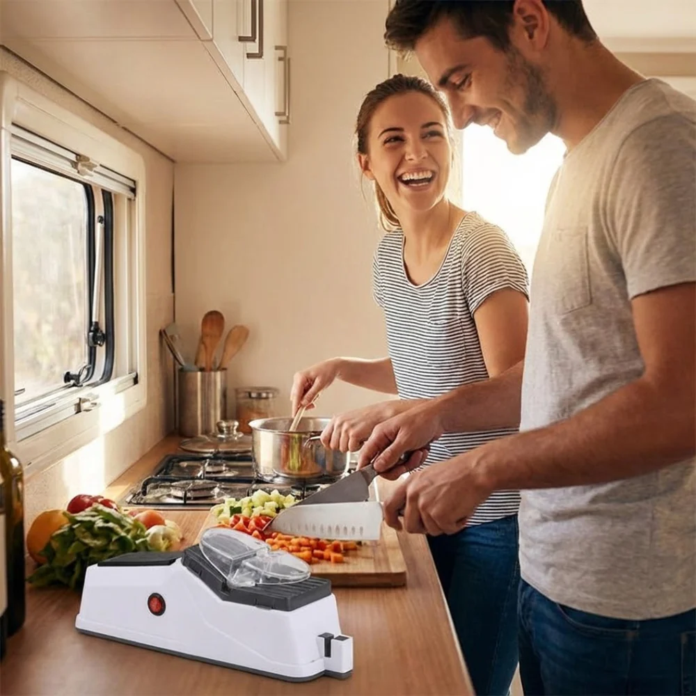 EdgeMaster Pro Electric Knife Sharpener with One-Touch Functionality